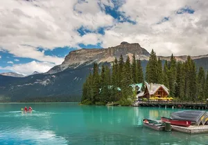 Lake Louise Moraine and Johnston Canyon Experience