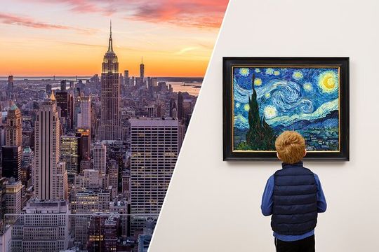 Combo Ticket Top of the Rock Observatory and MOMA