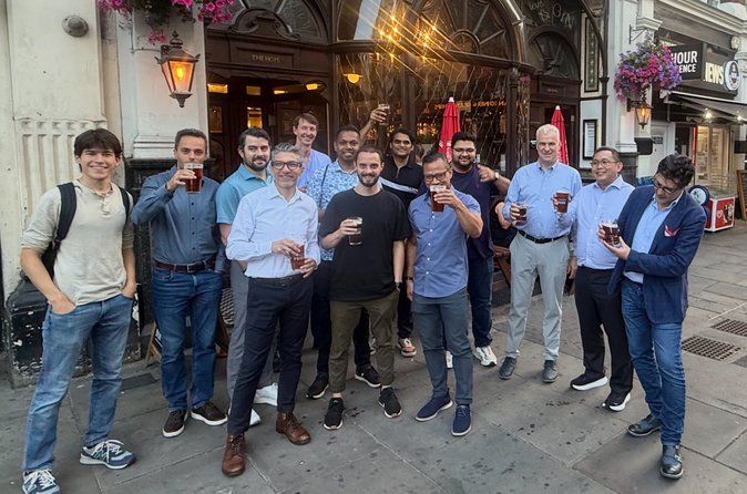 Historic London Pubs; includes a beer in each bar and snacks