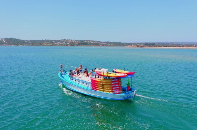 Alvor to Lagos Full Day Adventure Kayaking Snorkeling and Fun