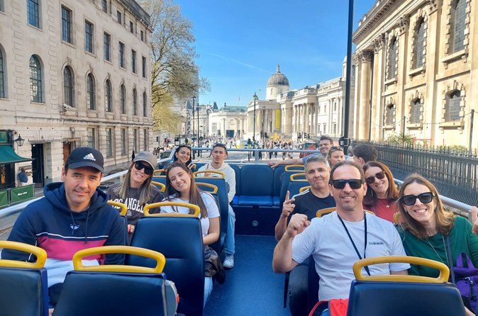 Panoramic London: 2hr Open-Top Bus Tour of London with Live Guide