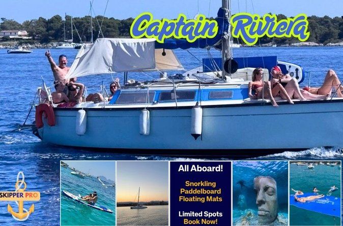 Private Magical Boat Tour Trip 4U Cannes LérinsIslands EcoMuseum