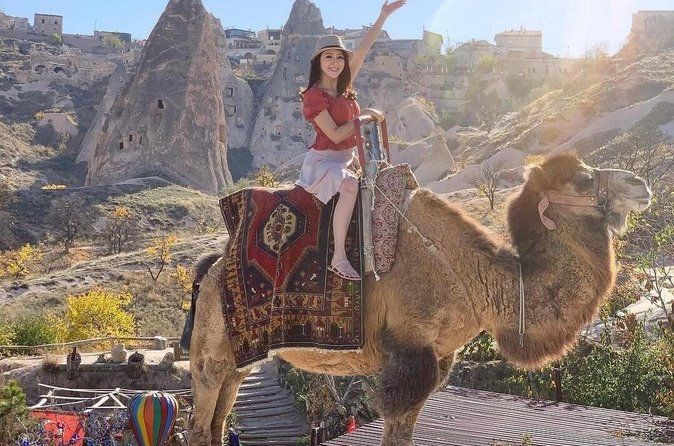 Cappadocia Camel Ride Experience Sunrise Sunset or Daytime