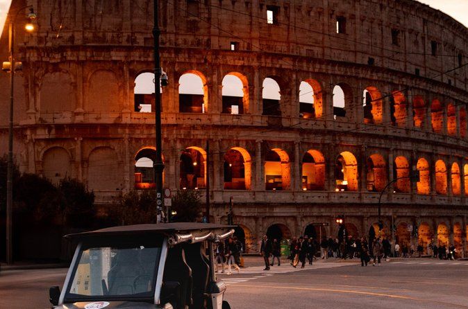 ROME AT NIGHT BY GOLF CART | Private or small-group tour