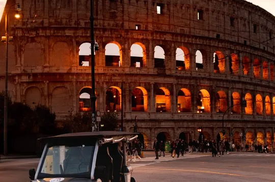 ROME AT NIGHT BY GOLF CART | Private or small-group tour