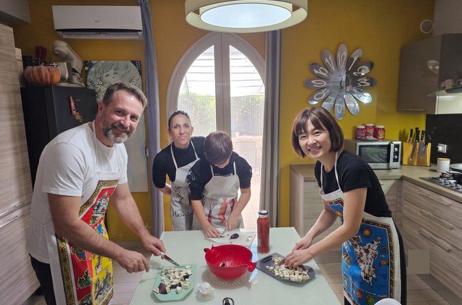 Taormina: Authentic Sicilian Pasta Cooking Class with Wine & Meal