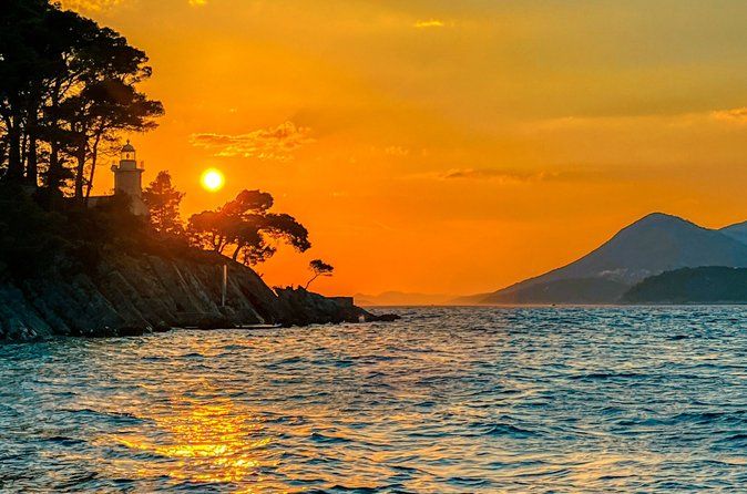 Private Elaphiti Boat Tour with Sunset Cruise/Old Town Panorama