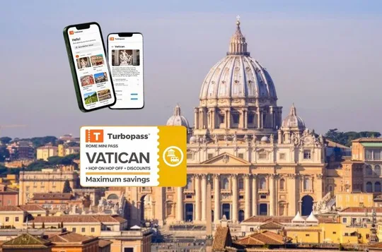 Rome Vatican Museums entry & 48 hrs. Hop on Hop Off Bus Combo