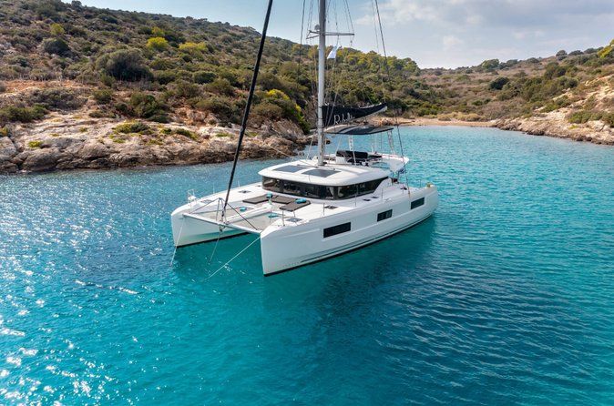 Private Full day Catamaran Cruise on Paros and Antiparos