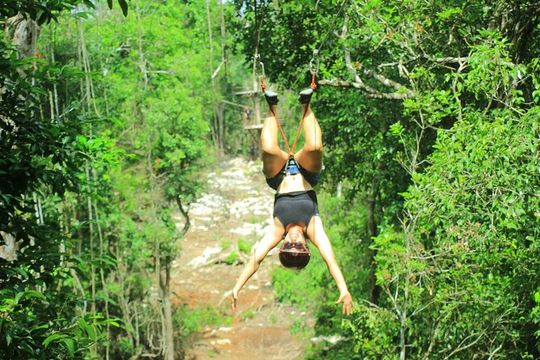 Cancun Jungle Experience with ATV, Zipline and Cenote