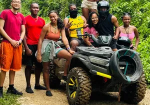 Atv party boat and snorkeling