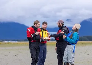 Private Group Kayaking Tour with Mendenhall Glacier Views