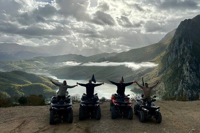 From Tirana: ATV/Quadbike Tour at Lake Bovilla