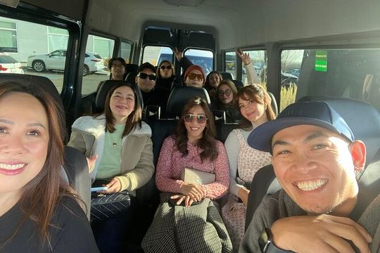 Budget-Friendly Shuttle: Banff to Moraine Lake & Lake Louise.