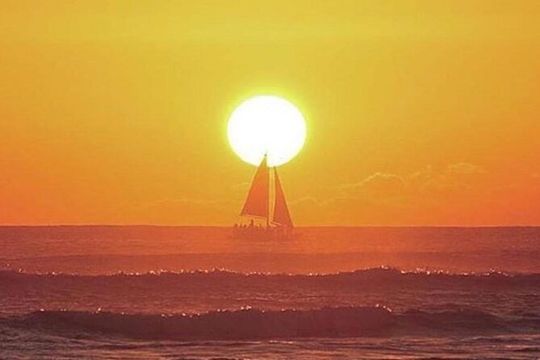 Sunset sail Aboard Manakai Catamaran
