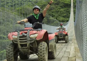 Atv or Razer Adventure in Jorullo Bridge and Zipline Experience