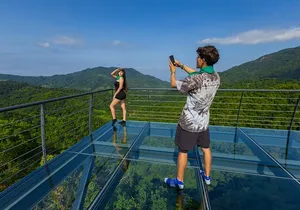 Tour of the only glass viewpoint in Puerto Vallarta