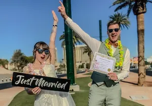 Get Married at the Fabulous Las Vegas Sign + Photos