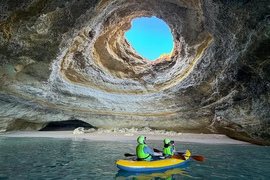 Kayaking in Benagil