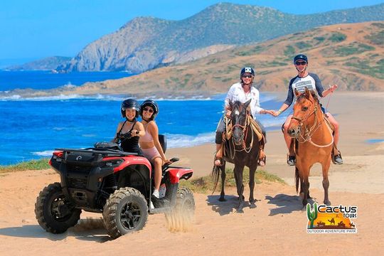 Beach ATV and Horseback Ride Combo Tour in Cabo