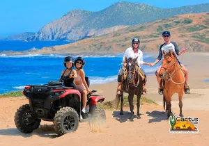 Beach ATV and Horseback Ride Combo Tour in Cabo