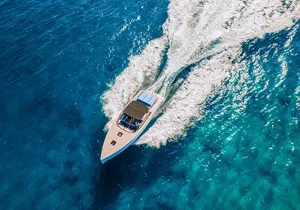 Cancun: Coast & Fun Lite 4h on 40' VanDutch Yacht