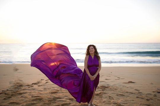 Cancun Flying Dress Photography Session
