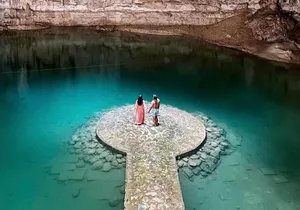 Chichén Itzá Tour, Suytun and Ik kil cenotes with Round Transfer