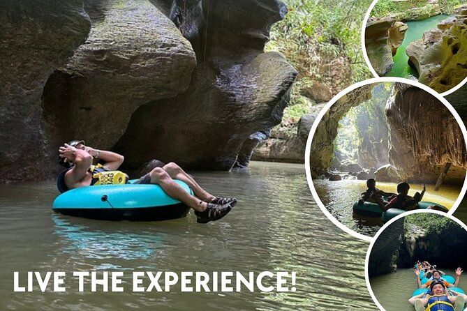 Tropical Forest Cave Tubing & Waterfalls Hiking Adventure