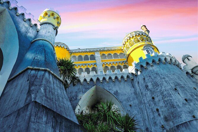 Sintra and Lisbon Small Group Tour with Pena Park Ticket by Van