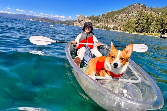 Lake Tahoe Clear Kayak Adventure at Stateline Nevada
