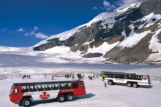 Spanish Private Tour to Columbia Icefields from Calgary