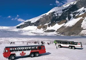 Spanish Private Tour to Columbia Icefields from Calgary