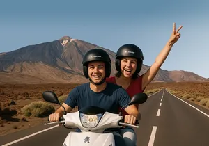 Puerto de la Cruz: Rent a Scooter 125cc 2 Sleeps in Tenerife