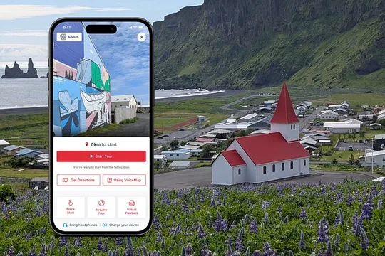 A Self-Guided Walking Tour of Vik i Myrdal Village