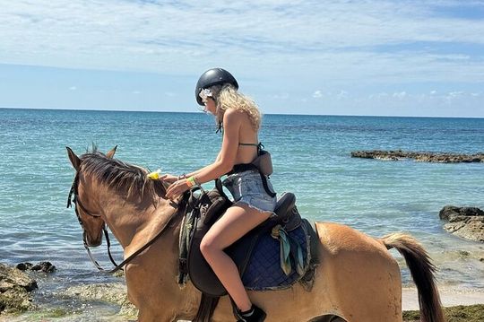 Horse Riding and Sunset Catamaran Ricks Cafe Combo