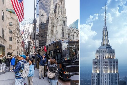 Half-Day Bus Tour of NYC with Choice of Observation Deck