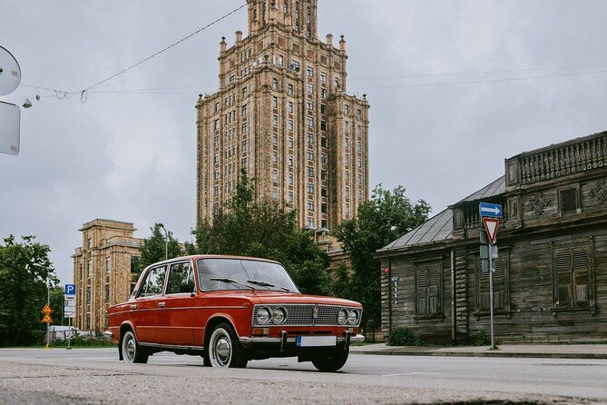 Soviet Riga: Vintage Car Tour & Everyday Life Experience
