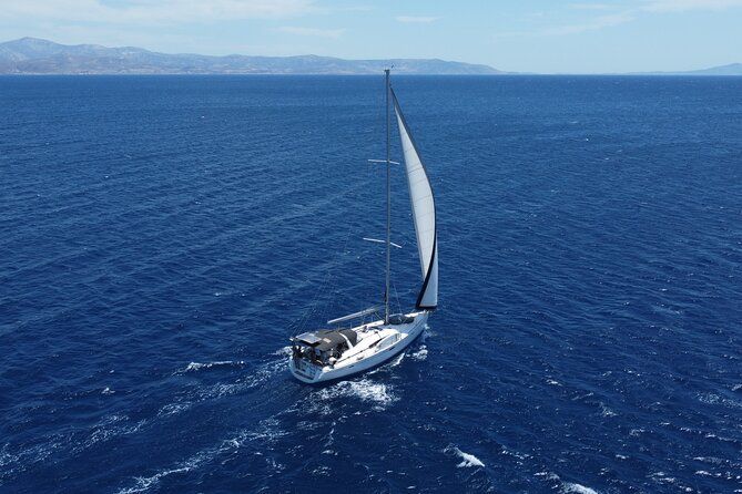 South Paros Antiparos Despotiko Faragas Beach Sailboat SY AGERAS