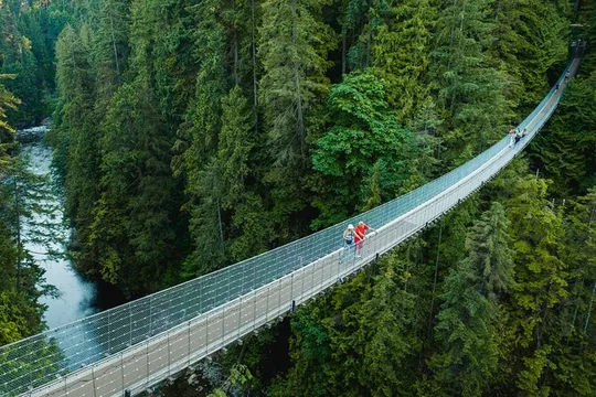 Capilano Suspension Brid, Lynn Canyon Park + 4 more sights Tour
