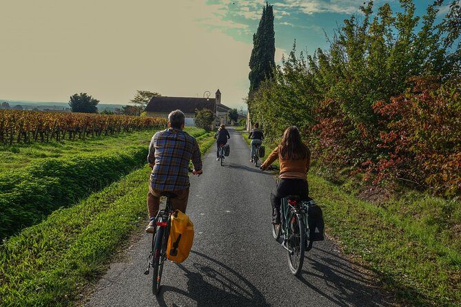 Saint Emilion Wine Tour by E-Bike- Bordeaux Pick up and drop off