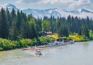 Taku Lodge Feast & 5-Glacier Seaplane Discovery