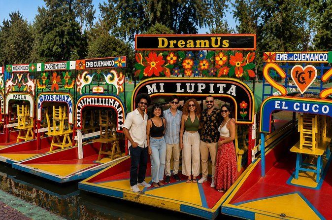 Xochimilco Floating Gardens and Coyoacan Private Tour
