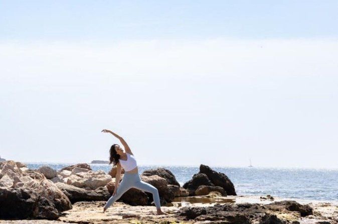 YOGA & SAIL - Private Morning Catamaran Cruise in Athens