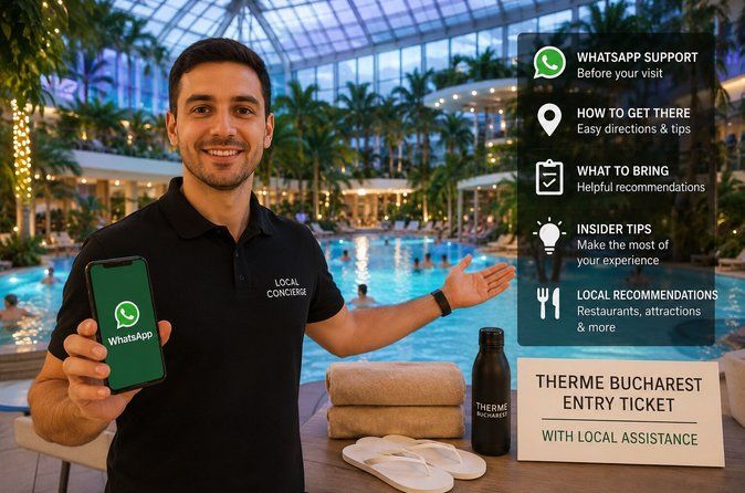 Therme Bucharest Entry Ticket with Local Assistance