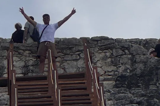 Climb the tallest pyramid of Yucatan and visit a unique cenote