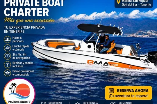 Private Boat Tour in Tenerife South