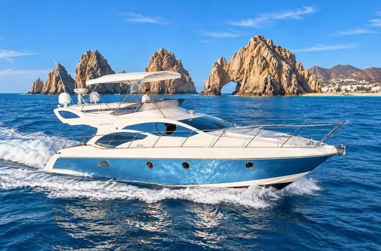 Private Luxury 45ft Yacht Cabo: El Arco up to 10 Pax