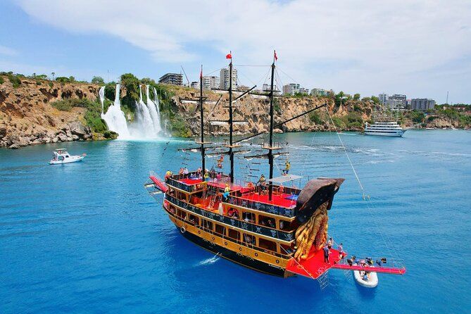Antalya Lara Pirate Boat Day Trip with Lunch & Soft Drink