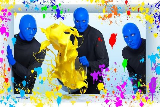 Blue Man Group VIP Experience at the Luxor Hotel and Casino